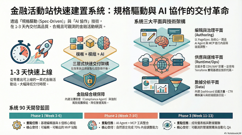 金融數位行銷：自動化發布治理架構標準